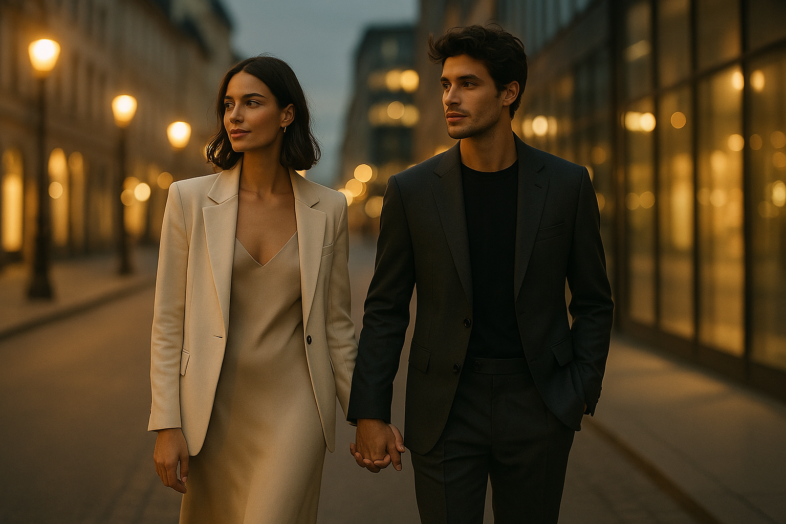 Elegante Begleitung in der Stadt